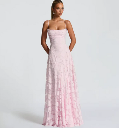 ARIA Jacquard | Vestido Largo
